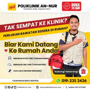 Copy of poster 1080x1080 poliklinik an nur homecare & housecall