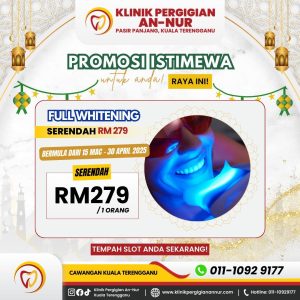 Poster hebahan whitening